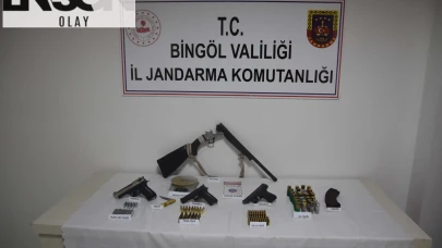 Bingöl’de jandarmadan kırsalda silah ve uyuşturucu operasyonu