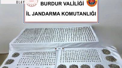 Bucak'ta tarihi eser operasyonu