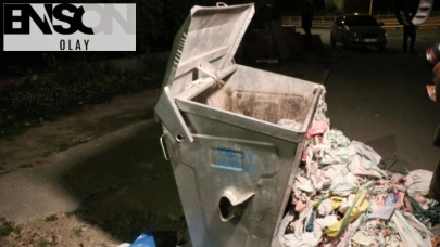 Vicdanları sızlatan olay: Konya'da bebek çöpe bırakıldı