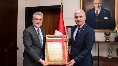 Başkan Görgel’den yeni Emniyet Müdürü Yiğit’e ziyaret