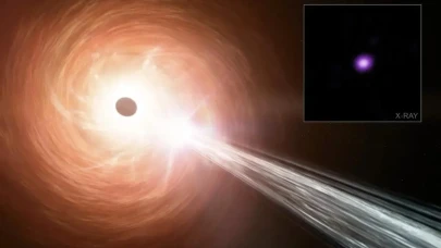 Gözleri hiç doymayan evrenin yeni canavarı: Dünya tarihindeki en büyük kara delik bulundu!