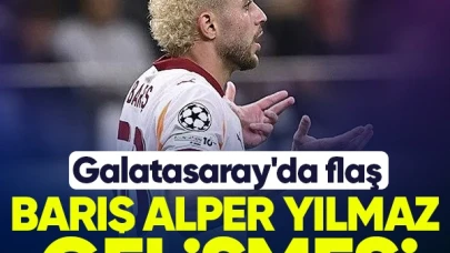 Galatasaray'da flaş Barış Alper gelişmesi