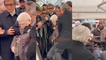 Tiyatro ve sinema dünyasının sevilen ismi Haldun Dormen'in cenaze töreninde yaşanan korkutan anlar!