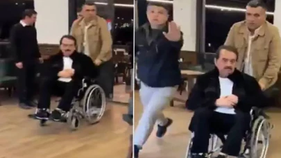 İbrahim Tatlıses'in koruması, sert bir müdahalede bulundu!