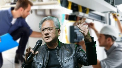 Nvidia CEO’su Jensen Huang’dan şaşırtıcı açıklama: Tesisatçılara, elektrikçilere ve marangozlara altın çağ müjdesi!