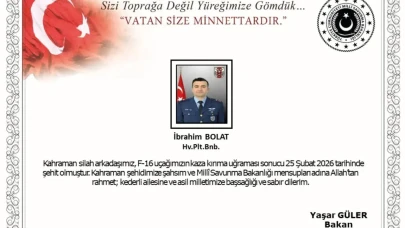 Balıkesir'de kaza sonucu yaşamını yitiren F-16 pilotu için acı veren bilgi: Şehit pilotun kimliği İbrahim Bolat olarak belirlendi!