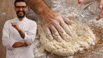 Usta Şef Danilo'dan Pizza Hamuru Tarifi Verdi! Suyu Yavaş Yavaş Eklemenin Püf Noktası!