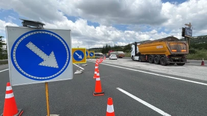 Yolda olan sürücüler için uyarı: TEM Otoyolu'nda Antalya istikametinde pek çok noktada çalışma yapılacak!