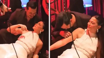 Çağatay Ulusoy'un Şakası Demet Özdemir'i Güldürdü, Sette Komik Anlar Yaşandı!