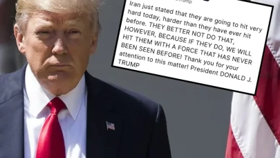 Trump, İran'ı Güçlü Şekilde Vurmakla Tehdit Etti!