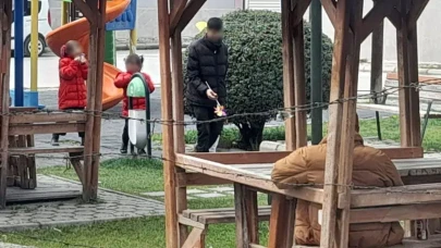 Eskişehir’de çocuk parkı değil, sanki suç mahalli: Aileler isyan bayrağını açtı!