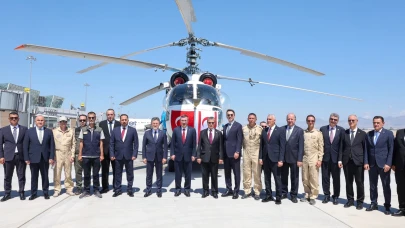 Türkiye'den KKTC'ye Yangınla Mücadele İçin Önemli Destek: Söndürme Helikopteri Hizmete Alındı