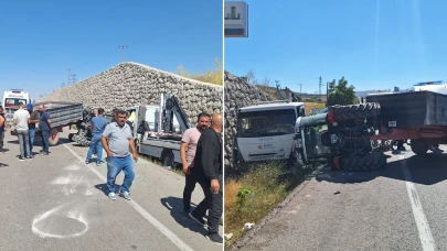 Vinç kurtarıcısı traktöre arkadan çarptı: 4'ü çocuk 6 kişi yaralandı