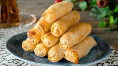 Pratik Sigara Böreği tarifi: Airfryer kullanarak tek yufkadan enfes Sigara Böreği yapımı adım adım anlatıldı!