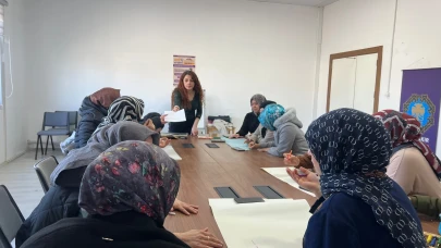 Kadın Sağlığı Eğitim Programı, Quca Kadın Yaşam Merkezi'nde başladı ve 11 hafta sürecek