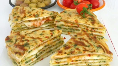 Tavada 15 Dakikada Harika Bir Lezzet: Krep Börek Sürprizi!