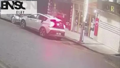 Bu nasıl hız! 90 saniyelik altın soygunu kameralara anbean yansıdı