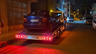 Sakarya'da Sanayi Sitesinde Drift Yapan Sürücülere Ceza Kesildi!
