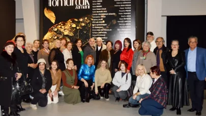 'Tomurcuk Zamanı' Sergisi Sanatseverleri Büyüledi