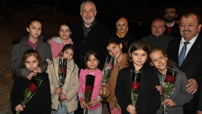 Başdeğirmen, Bekirağalar Köyü'nde halkla bir araya geldi