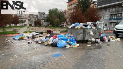 İzmir Buca'da grev sonrası çöp yığınları hala sokakları süslüyor, vatandaşlar yetkililere çağrıda bulunuyor