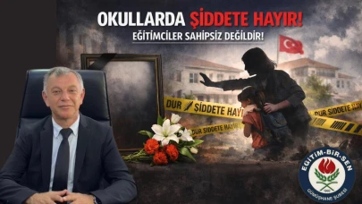 Eğitim-Bir-Sen Gümüşhane Şube Başkanı Ergin Aslan: Eğitimciye Şiddet, Toplumun Geleceğine Darbedir