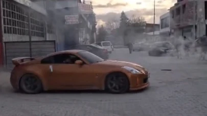 Hatay'da halkın huzurunu kaçıran drift yapan sürücüye ağır ceza!