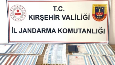 Kırşehir Jandarma ekipleri tefecilik suçuna yönelik operasyon düzenledi!