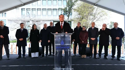 Başkan Vekili Aslan, Saraçhane'de Çalışanlarla Bayramlaştı