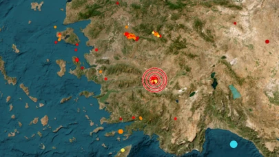 Denizli'de Meydana Gelen 4.0 Büyüklüğündeki Deprem Panik Yarattı