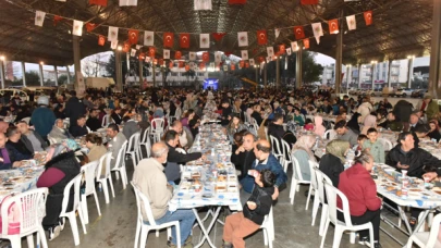Kepez’de Ramazan sofraları 55 bin kişiyi ağırladı