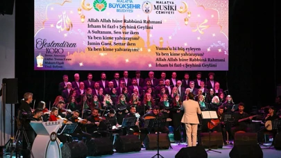 Malatya’da Tasavvuf Müziği Konseri Coşkuyla Kutlandı