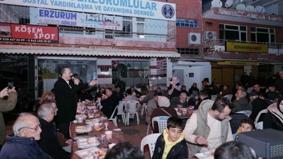 Başkan Kotan, Antalya'daki Erzurumlular Derneği'nin düzenlediği iftar programına iştirak etti