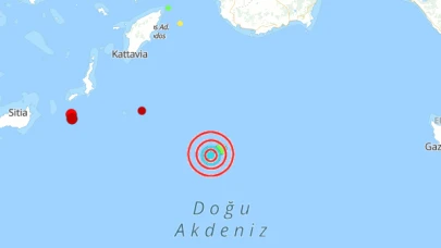 Akdeniz'de meydana gelen deprem paniğe neden oldu
