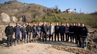Giresun'da Canlı Hayvan Pazarı Projesi'nin İnşaatı Hızla Devam Ediyor