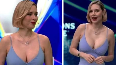 Meksikalı spor muhabiri Miroslava Montemayor, Şampiyonlar Ligi maçlarını yorumlayarak dikkat çekiyor!