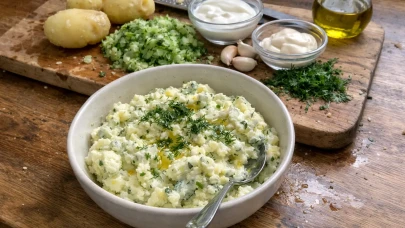 Keyifli Çay Saatlerine Eşlik Edecek Lezzet: Yoğurtlu ve Serinletici Patates Tarator Tarifi