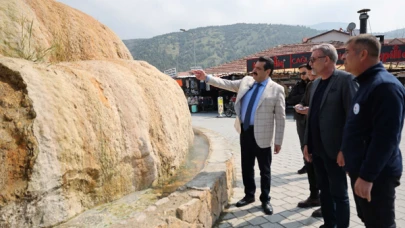 Başkan Ertemur, Karahayıt'ta İncelemelerde Bulundu
