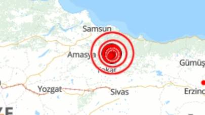 Tokat'ta meydana gelen 5.6 büyüklüğündeki deprem korkuttu: Vatandaşlar tedirgin!