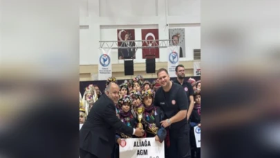 Aliağa Belediyesi Halk Oyunları Ekibi İzmir'de Birinci Oldu!