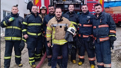 Yalova İtfaiyesi bayram boyunca görev başındaydı