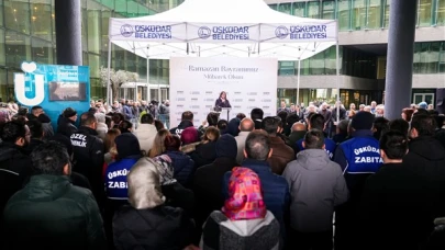 Dedetaş, Üsküdar Belediyesi Personeliyle Kurban Bayramında Bir Araya Geldi