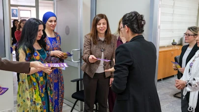 Eşbaşkan Bucak, Kadın Personeli İle Buluştu ve İşbirliği Konusunda Görüş Alışverişinde Bulundu