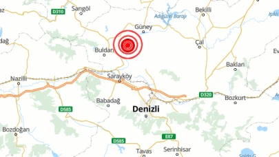 Denizli'de meydana gelen deprem vatandaşları endişelendirdi