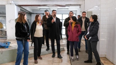 DBB Eş Başkanları, şehrin içme suyu altyapı tesislerini yerinde inceledi