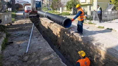 Urla Belediyesi, ilçede artan taşkınlara karşı önlem almak için yatırımlara hız veriyor!