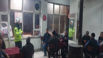 Yenice'de Halka Trafik Güvenliği Eğitimi Verildi