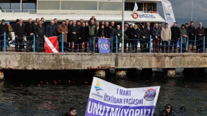 Karamürsel'de Üsküdar Vapuru Faciası anıldı