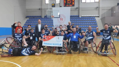 Pamukkale Belediyespor Tekerlekli Sandalye Basketbol Takımı, Ligin Zirvesinde Yer Alıyor