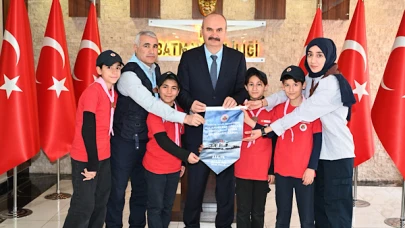 Batman Valiliği'ne Zeynelbey İzcilik Spor Kulübü'nden ziyaret!